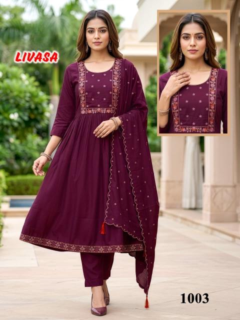 Desi kudi livasa 3pcs wholesale kurti shops in secunderabad